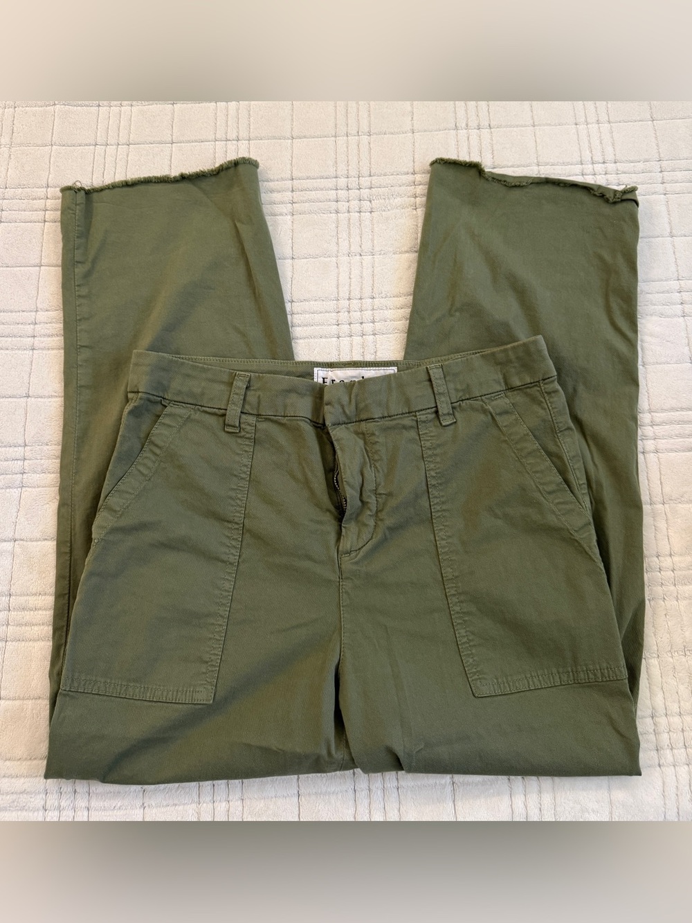 Frank & Eileen Olive Utility Cargo Pants - Picture 3 of 5